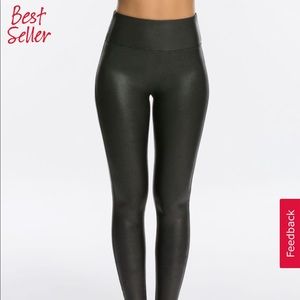 Spanx Faux Leather Leggings